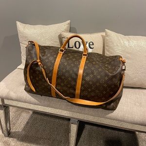 Authentic Vintage Louis Vuitton Keepall 50 Overnight Carry On